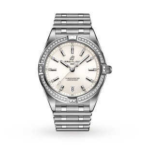 Breitling Chronomat 32 ruostumattomasta teräksestä (jalokivi-set) katsella A77310591A1A1