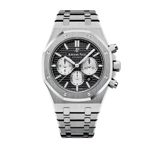 audemars piguet royal oak itsestään käämitys 41 mm musta 26331st.oo.1220st.02