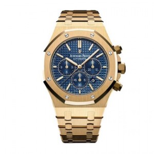 audemars piguet royal oak chronograph 41 mm sininen 26320ba.oo.1220ba.02