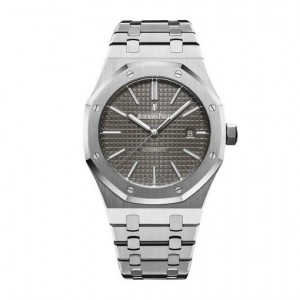 audemars piguet royal oak itsestään käämitys 41 mm harmaa 15400st.oo.1220st.04