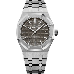 audemars piguet royal oak 37 mm harmaa 15450st.oo.1256st.02