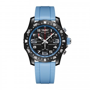 Breitling endurance pro 44mm unisex katsella sininen kumi X82310281B1S2