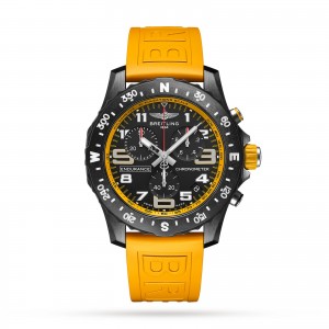 Breitling endurance pro 44 keltainen kuminauha katsella X82310A41B1S1